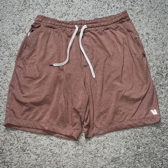 Vuori Other - Vuori Shorts Mens Large Cedar Brown Ponto Performance Lounge Knit Athletic